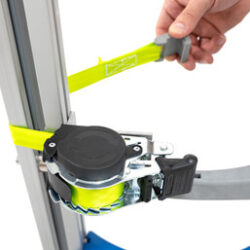 Spring-Loaded Ratchet Strap 10 ft (930193)